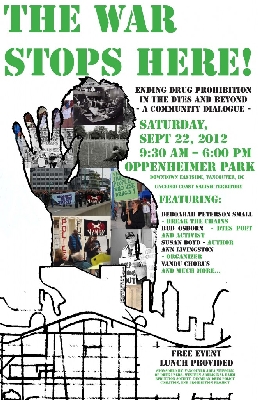 VANDU War Stops Here Event September 2012